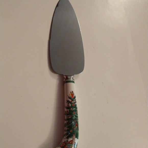 NWT Spode Christmas Tree Pastry server - Picture 8 of 11